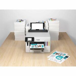 Canon MAXIFY GX5550 Desktop Wireless Inkjet Printer - Colour - 600 x 1200 dpi Print - Automatic Duplex Print - 600 Sheets 