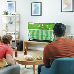 Panasonic HTB490 2.1 Bluetooth Sound Bar Speaker - 320 W RMS - Black - Wall Mountable - Tabletop - DTS Digital Surround - 