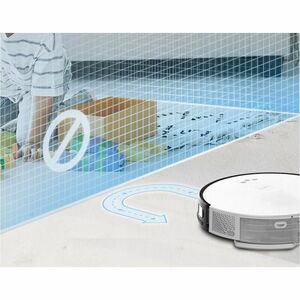 Tapo RV20 Mop Bagged Robot Vacuum/Mop - 400 mL Dust Capacity - 300 mL Water Tank Capacity - Brush - Carpet - HEPA - Smart 