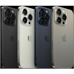 Apple iPhone 15 Pro A3104 128 GB 智能电话 - 15.5 cm (6.1") OLED 2556 x 1179 - 六核 (双核（2 个核心） 3.78 GHz 四核（4 个核心） 2.11 GHz - 8 GB