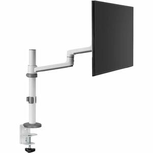 Neomounts Mounting Arm for Monitor - White - Height Adjustable - 1 Display(s) Supported - 43.2 cm to 68.6 cm (27") Screen 