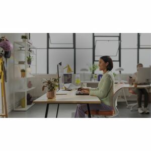 Logitech Wave Keys for Business Keyboard - Wireless Connectivity - USB Type A Interface - Danish, Norwegian, Swedish, Finn