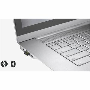 Logitech Wave Keys for Business Keyboard - Wireless Connectivity - USB Type A Interface - English (US) - QWERTY Layout - G