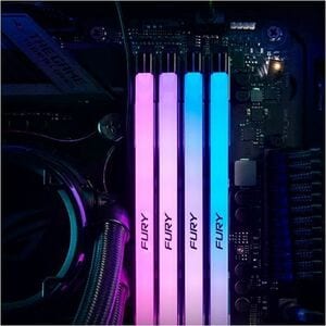 Kingston FURY Renegade 32GB DDR4 SDRAM Memory Module - For Motherboard - 32 GB (1 x 32GB) - RGB - DDR5-6400/PC5-51200 DDR5