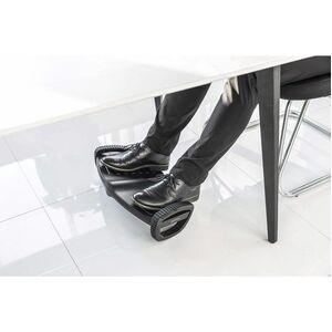 Manhattan Foot Rest/Rocker, Under-Desk Comfort and Productivity Enhancer, Two Rocking Motions, 277 x 502mm, Textured Surfa