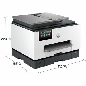 HP Officejet Pro 9130b Wired & Wireless Inkjet Multifunction Printer - Color - Cement - Copier/Fax/Printer/Scanner - 4800 