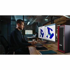 Lenovo ThinkStation P5 30GA004MUS Workstation - 1 Xeon w3-2425 - vPro Technology - 32 GB - 1 TB SSD - Intel W790 Chip - Wi