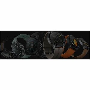 MI Watch 2 Pro Smart Watch - Black Case Color - Black Band Color - Stainless Steel Case Material - Fluoro Rubber Band Mate