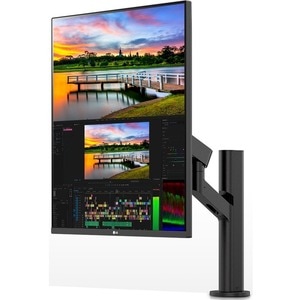 28in SDQHD DualUp Monitor with Ergo Stand