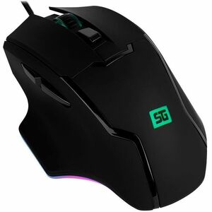 Vorago MO-504 Ratón de juego - USB - Óptico - 6 Botón(es) - Negro - Cable - 6400 dpi