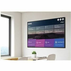 LG 55UM5N-H 1.40 m (55") 4K UHD LCD Digital Signage Display - 24 Hours/7 Days Operation - Energy Star - In-plane Switching