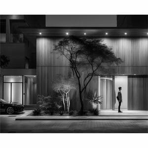 MI CW300 4 Megapixel Outdoor 2.5K Network Camera - Colour - 1 - White - Infrared/Color Night Vision - H.265, H.264 - 2560 