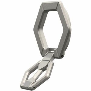 Urban Armor Gear Magnetic Ring Stand - Titanium - Portrait, Landscape - 2.4" Width x 0.5" Depth - Metal, Titanium, Zinc - 