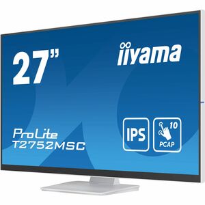 iiyama ProLite T2752MSC-W1 27 Zoll Class LED-Touchscreen-Monitor - 16:9 Format - 5 ms Reaktionszeit - 68,6 cm (27 Zoll) Vi