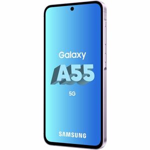 Samsung Galaxy A55 5G SM-A556B/DS 128 GB Smartphone - 16.8 cm (6.6") Super AMOLED Full HD Plus 1080 x 2340 - Octa-core (Co