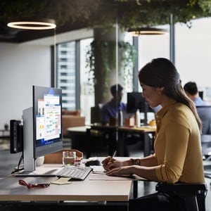 HP Elite Mini 800 G9 Desktop Computer - Intel Core i5 13th Gen i5-13500T - vPro Technology - 8 GB - 256 GB SSD - Mini PC -