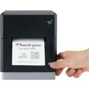 Stampante termica diretta Star Micronics mC-Label3 MCP31CBI - Monocromatico - Bianco - 7,6 cm (3") LCD Schermo - 80 mm (3,