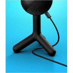 Logitech G Yeti Orb Wired Condenser Microphone for Gaming, Live Streaming - 2 m - 70 Hz to 20 kHz - Cardioid - Desktop, St