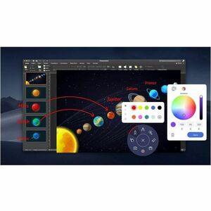 BenQ Board Essential RE8603A 2184,40 mm 4K UHD LCD Collaboration Display - ARM Cortex A55 - 4 GB - Infrarosso (IrDA) - Tou