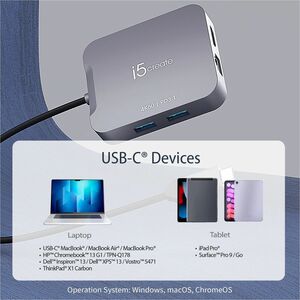 j5create ELITE AC Adapter - USB Type-C