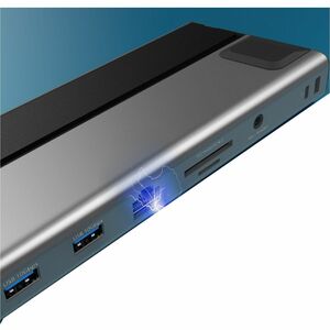 j5create JCD554 USB4 Docking Station for Notebook/Monitor/Keyboard/Mouse - Charging Capability - Memory Card Reader - SD, 