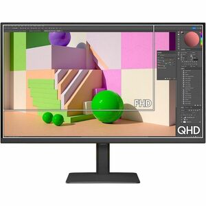 Monitor LCD Samsung ViewFinity S6 S27D600EAL 27" Class WQHD - 16:9 - Negro - 68.6cm (27") Viewable - Tecnología conmutació