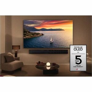 LG OLED evo G4 AI 55'' Serie OLED55G45LW, 4K, 4 HDMI, Dolby Vision, SMART TV 2024. Dimensioni diagonale schermo: 139,7 cm 