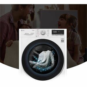 Lavatrice LG F2WV3S7S4E Caricamento Frontale 7 kg - Bianco - Funzione vapore - 1200 Velocità centrifuga (rpm)