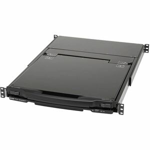 Tripp Lite series B030-DP08-17D LCD Rack Console KVM Switch - Metal - Black - TAA Compliant - 8 Computer(s) - 43.2 cm (17"