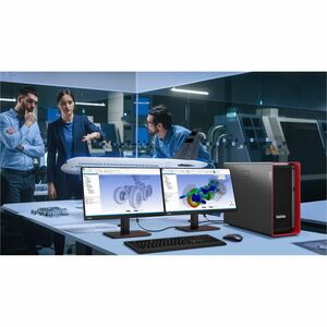 Lenovo ThinkStation P7 30F2S2CP00 Workstation - 1 x Intel Xeon w5-3435X - 32 GB - 1 TB SSD - Tower - Black - Intel W790 Ch