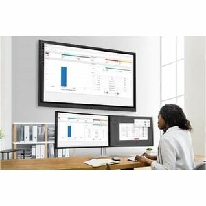 LG CreateBoard 55TR3DK-B 4K UHD LCD Collaboration Display - ARM Cortex A55 - 4 GB DDR SDRAM - Infrarosso (IrDA) - Touchscr