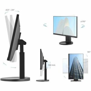 ViewSonic VG2208A 22 Zoll Klasse Full HD LED-Monitor - 16:9 Format - Schwarz - 54,6 cm (21,5 Zoll) Viewable - IPS-Technolo