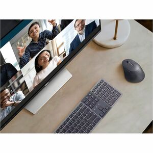 Dell Rechargeable Collaboration Keyboard and Mouse Combo US English-KM900-Retail Packaging