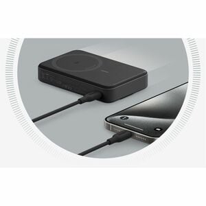 Anker MagGo 3 in 1 Wireless Charging Pad with Qi2 Black