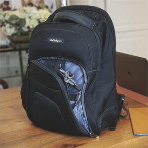 StarTech.com 3-in-1 Universal Laptopschloss 2m, Master Key Sicherheitsschloss, Noble Wedge®/Nano/K-Slot Kabelschloss mit S