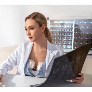 Eufy Wearable Breast Pump S1 Pro - 5 fl oz - Silicone - Comfortable, Wearable, OptiRhythm Technology, Quiet Operation, Rec