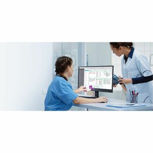 LG 24CR661W-BR All-in-One Thin Client - Intel Pentium N6005 Quad-core (4 Core) 2 GHz - Matte Black - Intel Chip - 16 GB RA