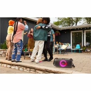 JBL PartyBox On-The-Go Portable Bluetooth Speaker System - 100 W RMS - 50 Hz to 20 kHz - Battery Rechargeable - USB - 1