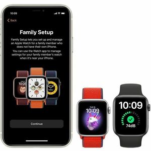 Watch SE (2nd Gen) GPS 40mm Midnight Aluminium Case with Midnight Sport Band - M/L