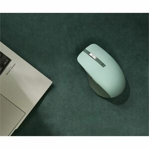 Asus SmartO MD200-GTL Mouse - Bluetooth/Radio Frequency - USB - Green Tea Latte - Wireless - 2.40 GHz - 4200 dpi - 1 x AA 