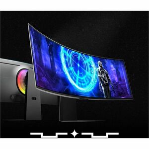 Samsung Odyssey OLED G9 S49DG954SU 49 Zoll Class Dual Quad HD (DQHD) Gekrümmter Bildschirm Smart-Gaming-OLED-Monitor - 32: