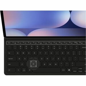 Samsung Keyboard/Cover Case (Book Fold) Samsung Galaxy Tab S9 FE+, Galaxy Tab S10+, Galaxy Tab S9+ Tablet - Black - 188.4 