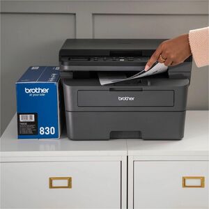 Brother HL-L2465DW Wired & Wireless Laser Multifunction Printer - Monochrome - Copier/Printer/Scanner - 30 ppm Mono Print 