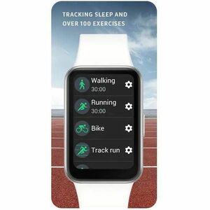 Samsung Galaxy Fit3 SM-R390 Smart Watch - Rectangular - 1.57" (40 mm) - Unisex - Accelerometer, Barometer, Gyro Sensor, Op