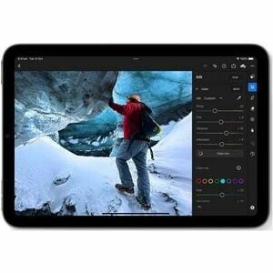 Apple iPad mini (2024) A2993 Tablet - 8.3" - Apple A17 Pro (3 nm) Hexa-core - 8 GB - 128 GB Storage - iPadOS 18 - Space Gr