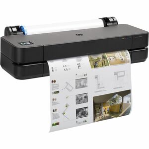 HP Designjet T230 DIN A1 Tintenstrahl-Großformatdrucker - 609,60 mm (24 Zoll) Druckbreite - Farbe - 4 Farbe(n) - 35 s Farb