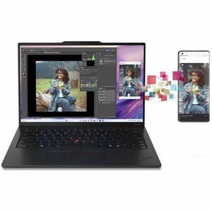 Lenovo ThinkPad X1 Carbon Gen 13 21NS0010MZ 35,6 cm (14 Zoll) Copilot+ PC Notebook - 2.8K - Intel Core Ultra 7 258V - Inte