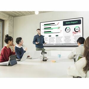 AllSee PT55J 1397 mm 4K UHD LCD Collaboration Display - ARM Cortex A55 - 4 GB - Infrared (IrDA) - Touchscreen - 16:9 Aspec