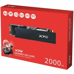 Unidad de estado sólido XPG GAMMIX S50 CORE SGAMMIXS50C-2000G-CS - M.2 2280 Interno - 1.95TB - PCI Express NVMe (PCI Expre