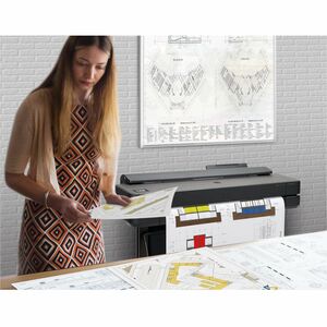 HP PLOTTER DESIGNJET T650 24-in Printer, Inyección térmica de tinta, 4 tintas (C, M, A ,N), Resolución de impresión hasta 